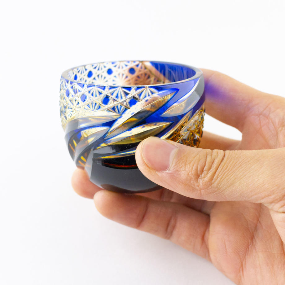 『集雅灯？　集雅軒？　七宝焼ぐい飲み 銅器 ガラス工芸 お猪口 中国古美術』 清朝末期 中華民国時代 中国七宝 七宝焼 ガラス工芸 お猪口 中国